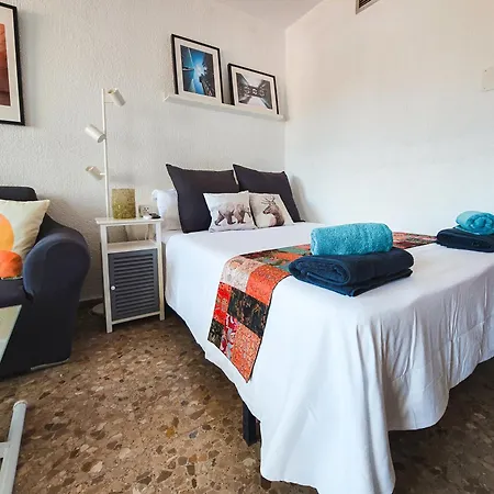 Torremolinos Skyline Estudio Con Piscina Exterior photo